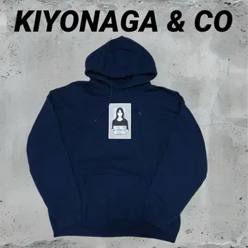 KIYONAGA & CO KYNE 네이비 그래픽 후드티 XL 사이즈