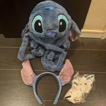 스티치 봉제 인형 머리띠 세트