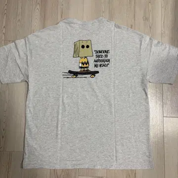 PEANUTS 찰리 브라운 T셔츠