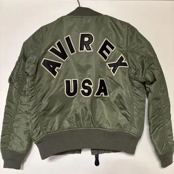 AVIREX MA-1 자켓 올리브