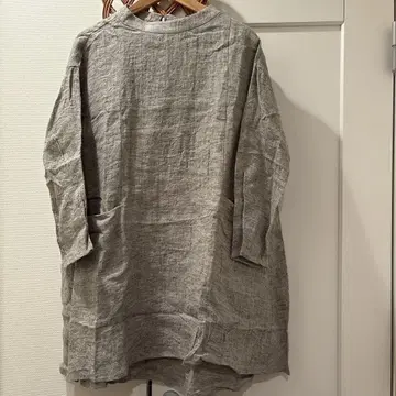 LOISIR 린넨 튜닉 A라인 린넨