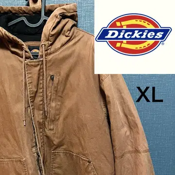 Dickies 브라운 후드 부착 자켓 XL 덕 블루종