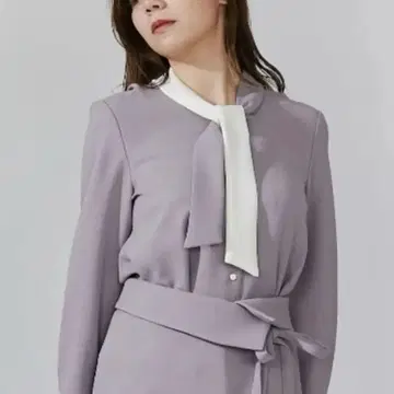 토날 조젯 보타이 블라우스 38
