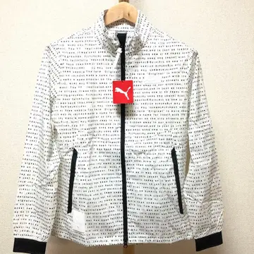 미사용 새상품 PUMA EGW 풀 집업 방풍 자켓 WH M