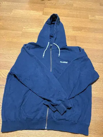 XLARGE 네이비 후드티 XL