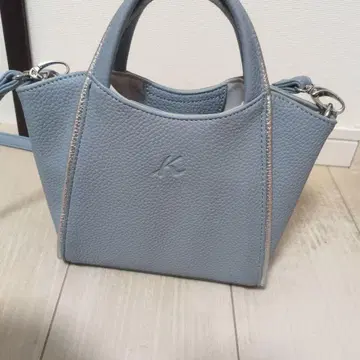 키타무라 스카이블루 미니백