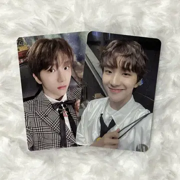BOYNEXTDOOR WHY 럭키 드로우 운학 트레이딩 카드 2장 세트