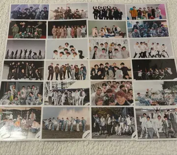 쟈니즈 SnowMan 집합 공식 사진 24장 세트