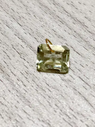 그린 자수정 펜던트 참