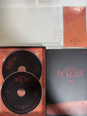 SEVENTEEN 세부치 BE THE SUN TO JAPAN 블루레이