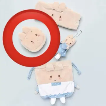 [ 새상품 ] 산리오 마론 크림 페이스 파우치