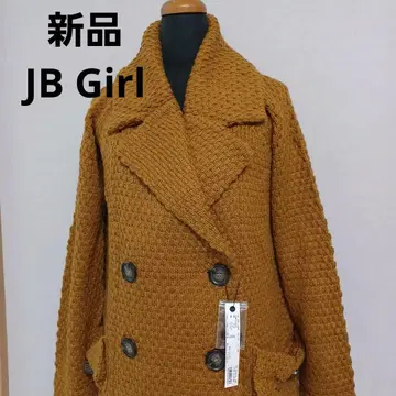 새상품 JBGirl 사슴 무늬 니트 피코트 안쪽 티셔츠 조이 부티크