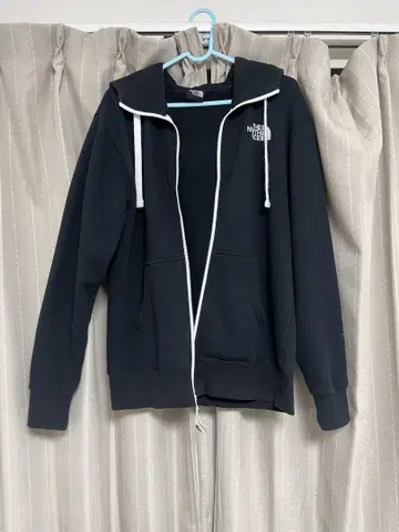 THE NORTH FACE 블랙 리어뷰 풀 지퍼 후디