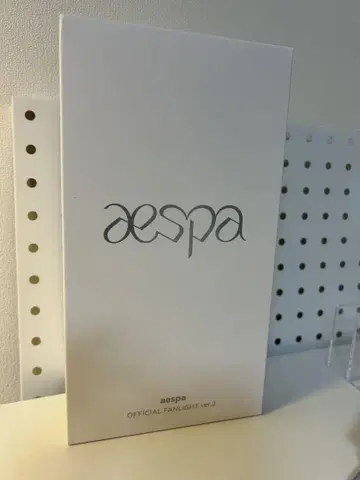 [ 미개봉 새상품 ] aespa 응원봉 ver.2 공식 ver2