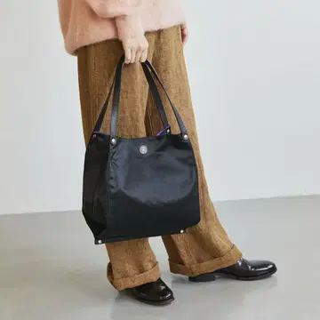 [ 컨디션 최상 ] russet 경량 접이식 백 토트백 블랙