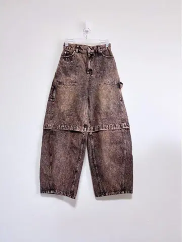 Ameri MEDI 2WAY REMOVE DENIM PANTS