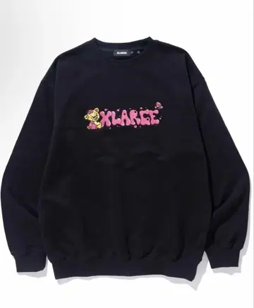 XLARGE 블랙 맨투맨