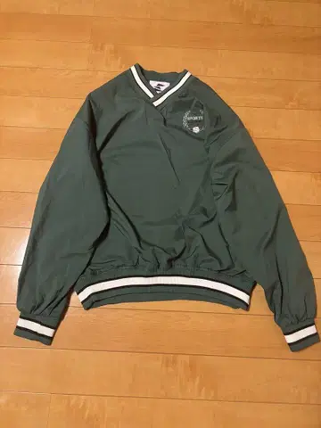 Eastbay 그린 나일론 자켓