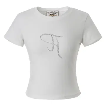 Threetimes 쓰리타임즈 jewel tee