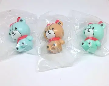 타이니참 미니 라이트 [ 블루 그린 타차무 ] 3개 세트