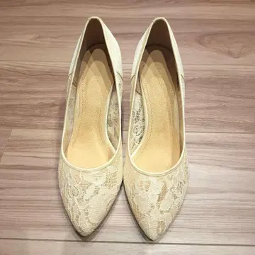 AIMER 에메 레이스 펌프스 웨딩 결혼식 L