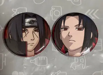 재고 라스트 나루토 미니 캔뱃지 사스케 이타치 미국 한정판