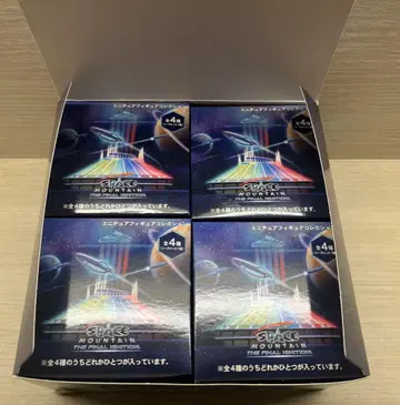 TDL 한정판 스페이스 마운틴 피규어 4개 세트 BOX