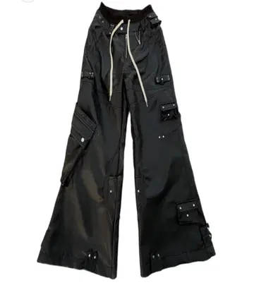 cozyworldwide LEATHER CARGO PANTS