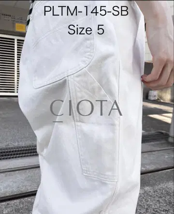 CIOTA 카츠라기 페인터 팬츠 Size 5 PLTM-145-SB