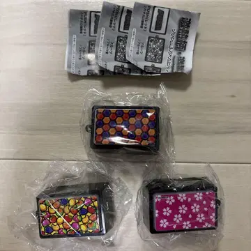 SANKYO 격열 패턴 격열 사운드 푸시 버튼 마스코트 3종 세트