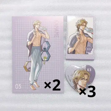 BROTHERS CONFLICT 스이파라 캔뱃지 폴라샷 카나메