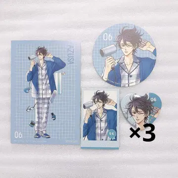 BROTHERS CONFLICT 스이파라 캔뱃지 폴라샷 아즈사