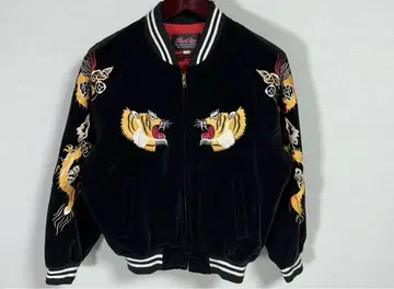 새상품급 90s Shoot one 벨벳 벨로아 스카잔 동양 빈티지