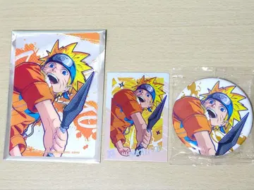 NARUTO 캔뱃지 클리어 카드 폴라로이드 우즈마키 나루토
