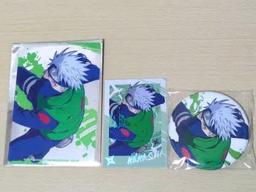 NARUTO 캔뱃지 클리어 카드 폴라로이드 하타케 카카시