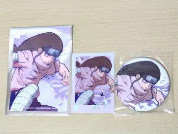 NARUTO 캔뱃지 클리어 카드 폴라로이드 히나타 나사