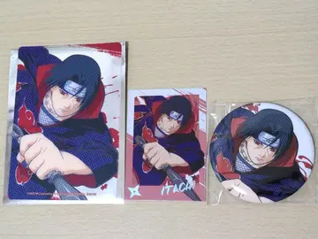 NARUTO 캔뱃지 클리어 카드 폴라로이드 우치하 이타치