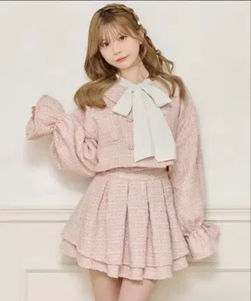 apres jour 아프레 주르 트위드 셋업