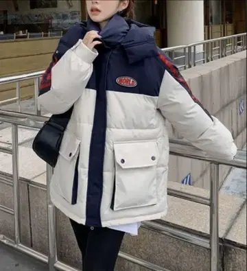 가격 인하 중 후드 부착 코트