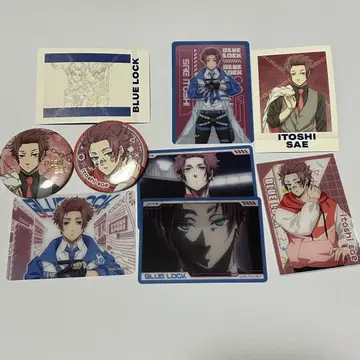 블루 록 이토시 사에 캔뱃지 카드