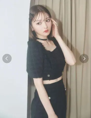 EATME 트위드 셋업 쿠로사키 미사 콜라보