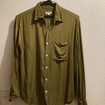 steven alan 광택 셔츠 S