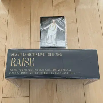 코이치 도모토 RAISE 응원봉 아크릴 스탠드