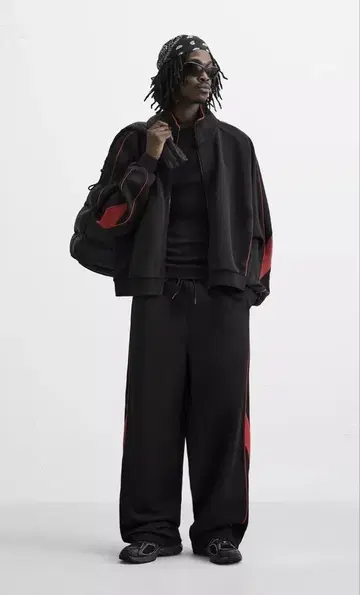 ZARA 자라 셋업 레트로 축구 저리