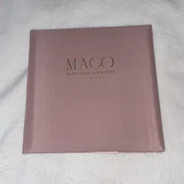 [ 초레어 친필 사인 포함 ] MACO 그리팅북 VIP 한정판