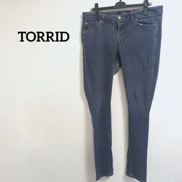 해외 구제 의류 TORRID 스키니 데님 14T 다크 블루