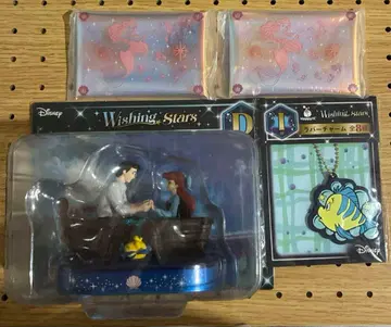 해피 복권 디즈니 D상 장면 피규어 리틀 머메이드 세트