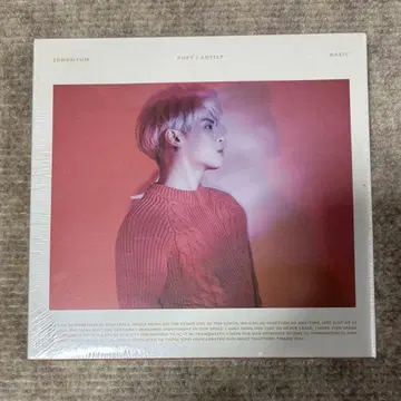 SHINee 종현 POET ARTIST 미개봉 4