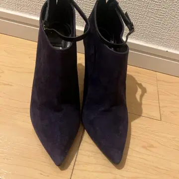 지미추 네이비 스틸레토 부츠