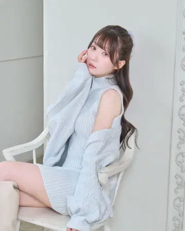 rosemuse 로제뮤즈 Glitter 니트 o/p 세트